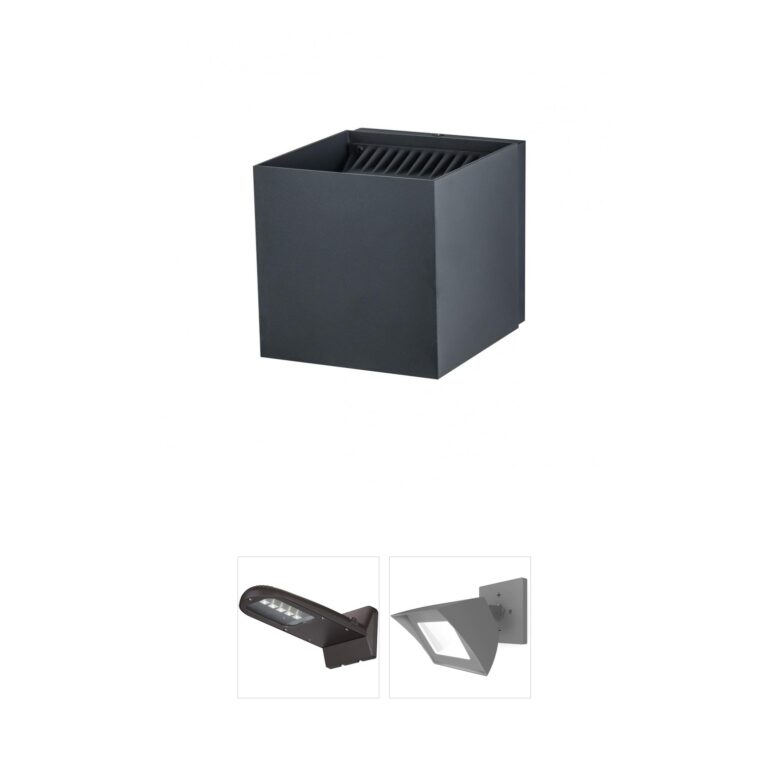 Avenue Lighting Avenue Outdoor Black Aluminum LED Wall Light