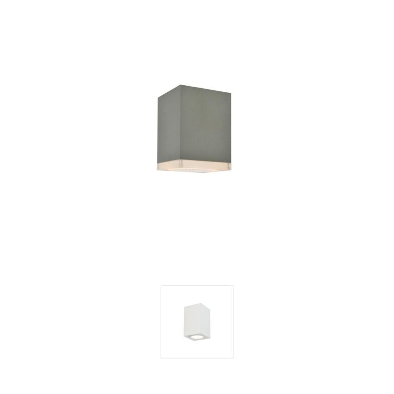 Avenue Outdoor Silver Aluminum LED Outdoor Ceiling Light