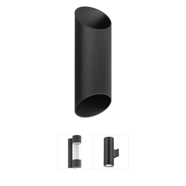 Avenue Lighting Avenue Outdoor Black Aluminum LED Wall Light
