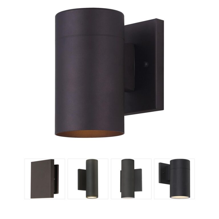 Canarm Madison Steel Outdoor Wall Light in Oil Rubbed Bronze