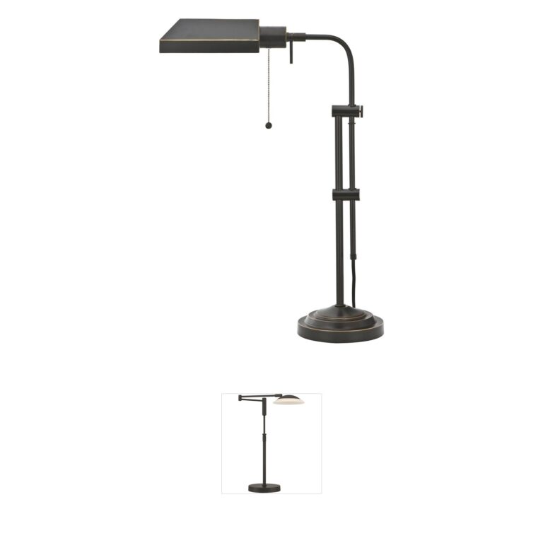 CAL Lighting Pharmacy Collection Dark Bronze Metal Table Lamp