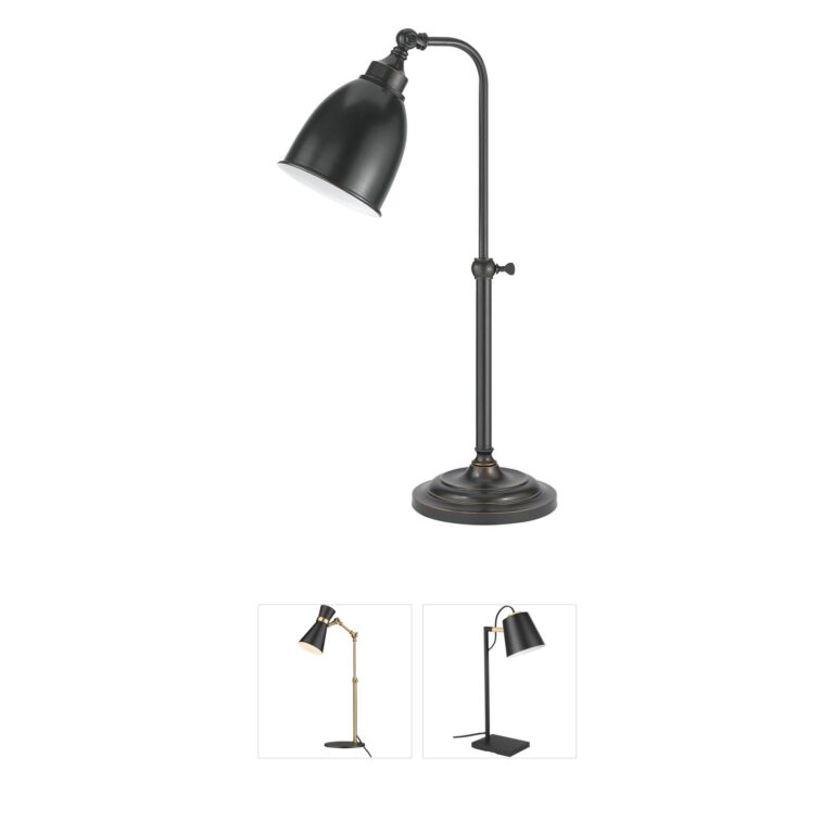 CAL Lighting Pharmacy Dark Bronze Task Lamp