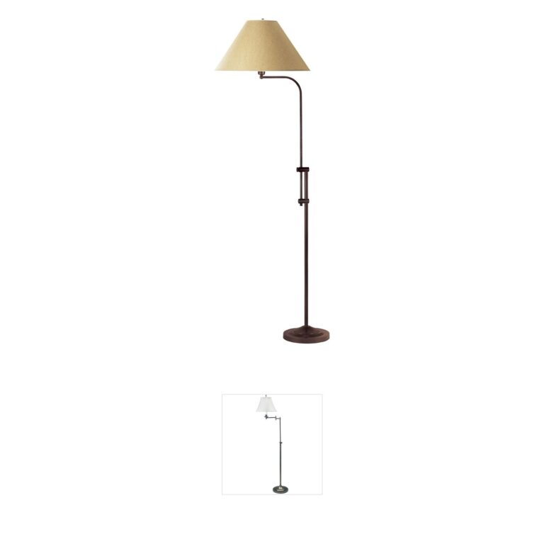 CAL Lighting Pharmacy Rust Metal Floor Lamp