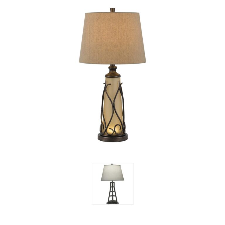 CAL Lighting Taylor Collection Iron Table Lamp