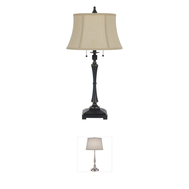 CAL Lighting Madison Oil Rubbed Bronze Table Lamp