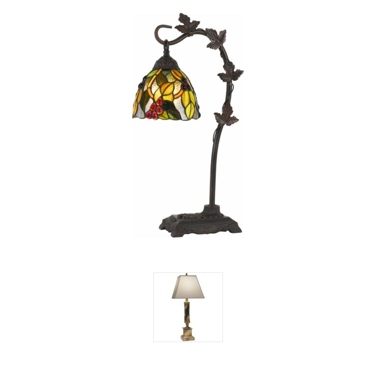 CAL Lighting Cotulla Bronze Metal Table Lamp