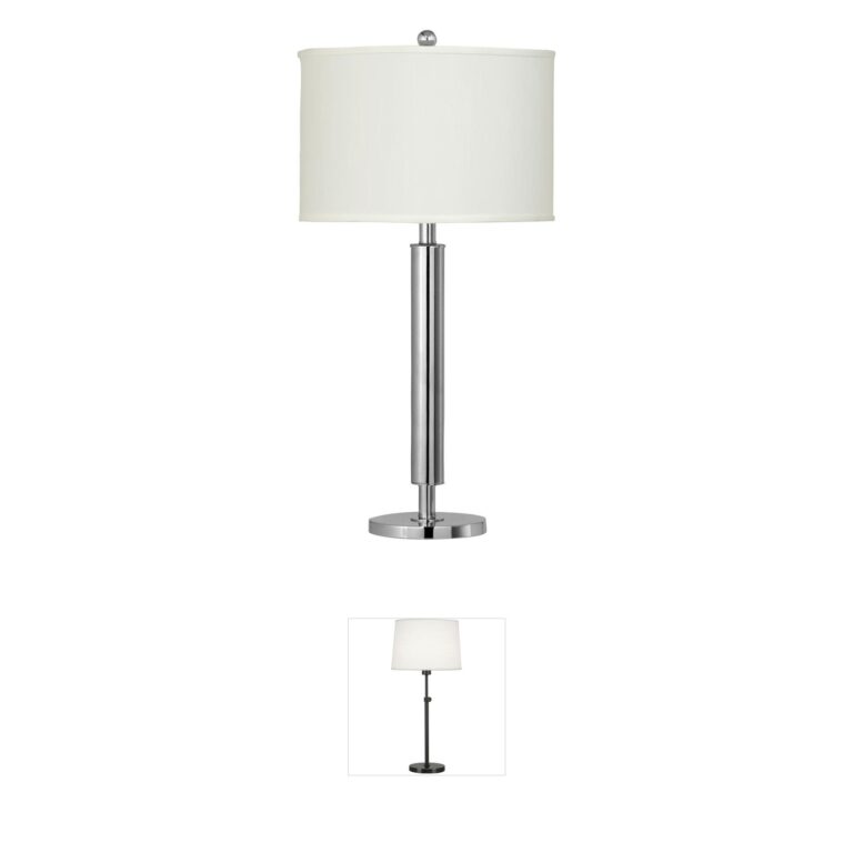 CAL Lighting Hotel Collection Chrome Table Lamp
