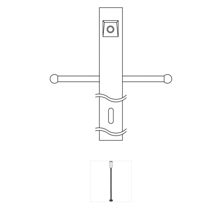 Kichler Lighting Accessory Aluminum Post
