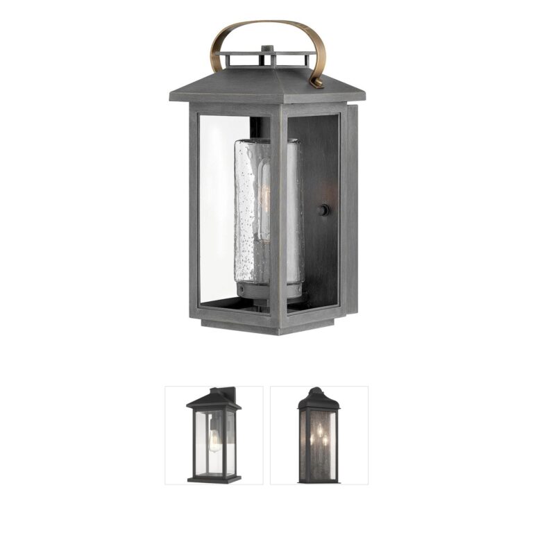 Hinkley Coastal Elements Atwater Ash Bronze Outdoor Wall Light