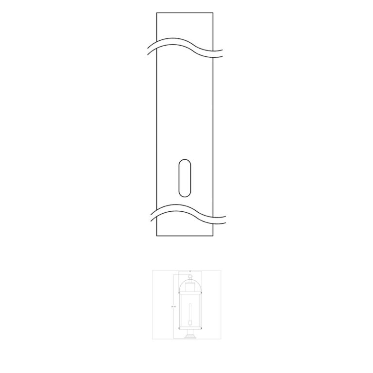 Kichler Accessory Architectural Bronze Post Light