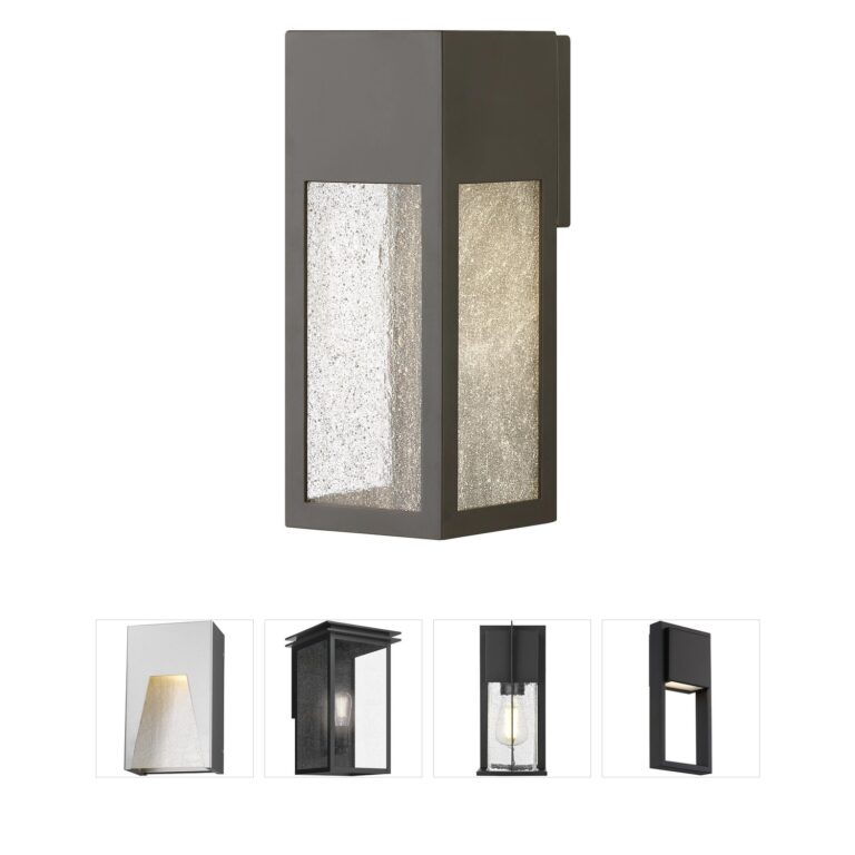 Hinkley Rook Bronze Modern Outdoor Wall Light