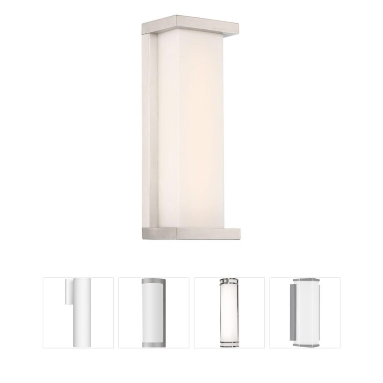 WAC Lighting Case Stainless Steel Outdoor Wall Light