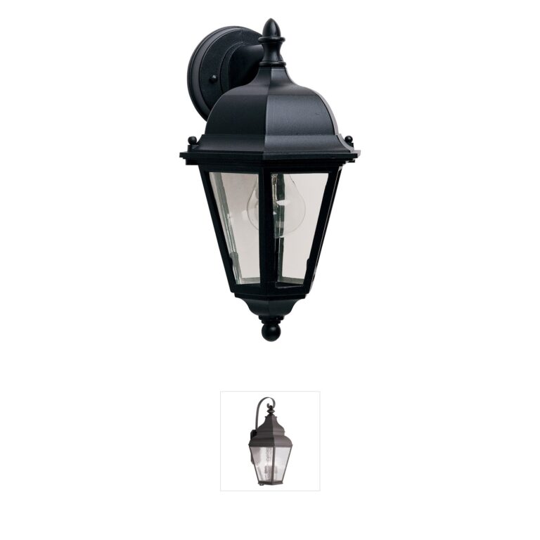 Maxim Lighting Westlake Black Die-Cast Aluminum Outdoor Wall Light