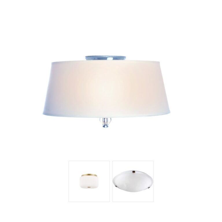 Maxim Lighting Rondo Polished Nickel Flush Mount