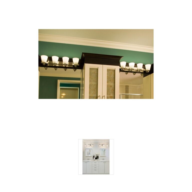 Maxim Lighting Conical Satin Nickel 4-Light Vanity Light