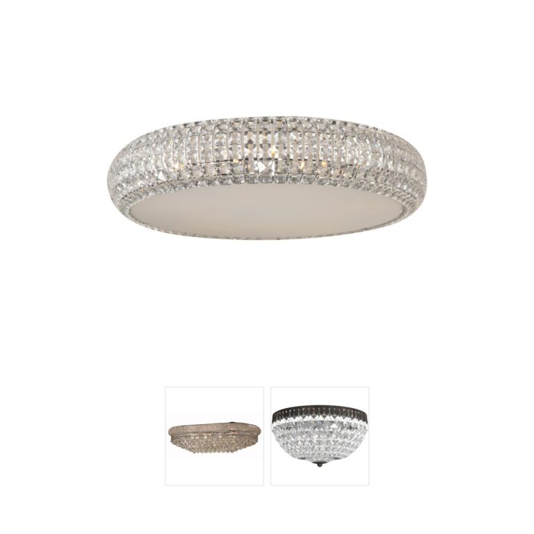 ET2 Bijou Crystal Flush Mount