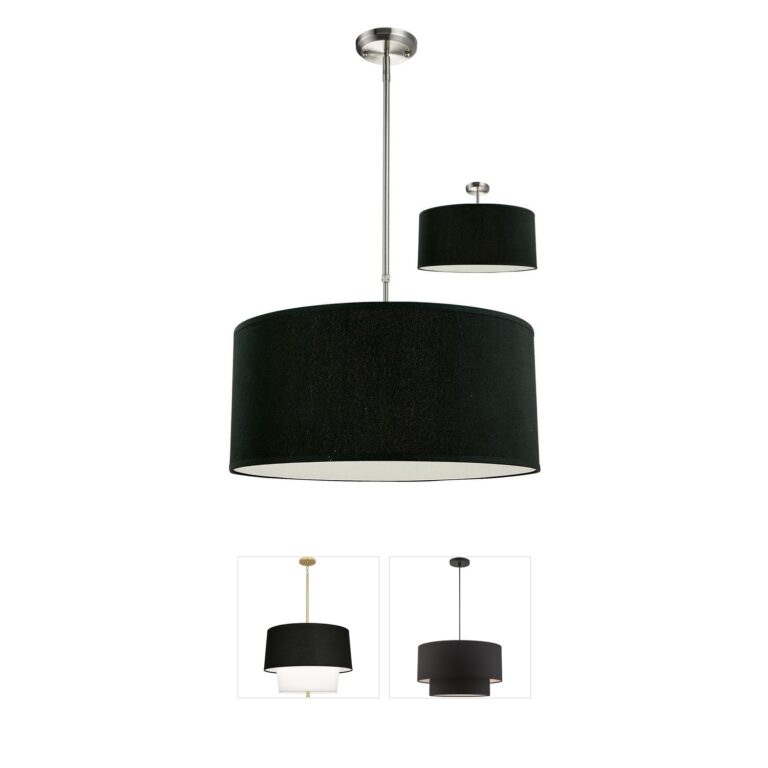 Z-Lite Albion Brushed Nickel 3-Light Pendant