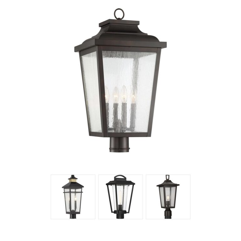 Minka-Lavery Irvington Manor Chelsea Bronze Post Light