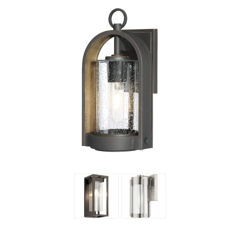 Minka-Lavery Kamstra Oil Rubbed Bronze Outdoor Wall Light