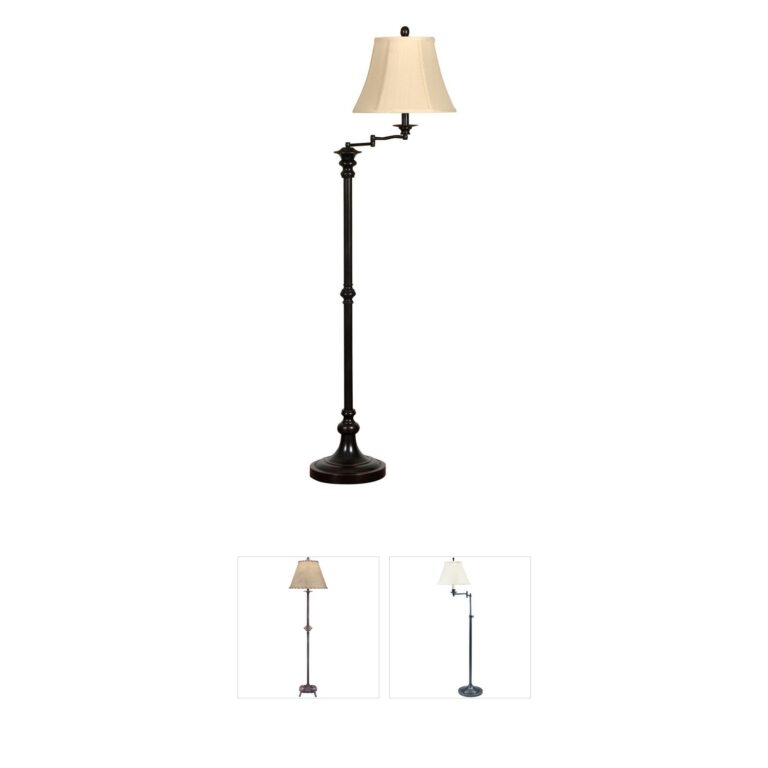 StyleCraft Home Collection Signature Menlo Bronze Floor Lamp