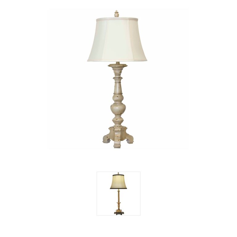 StyleCraft Signature Collection Yorktown White Table Lamp