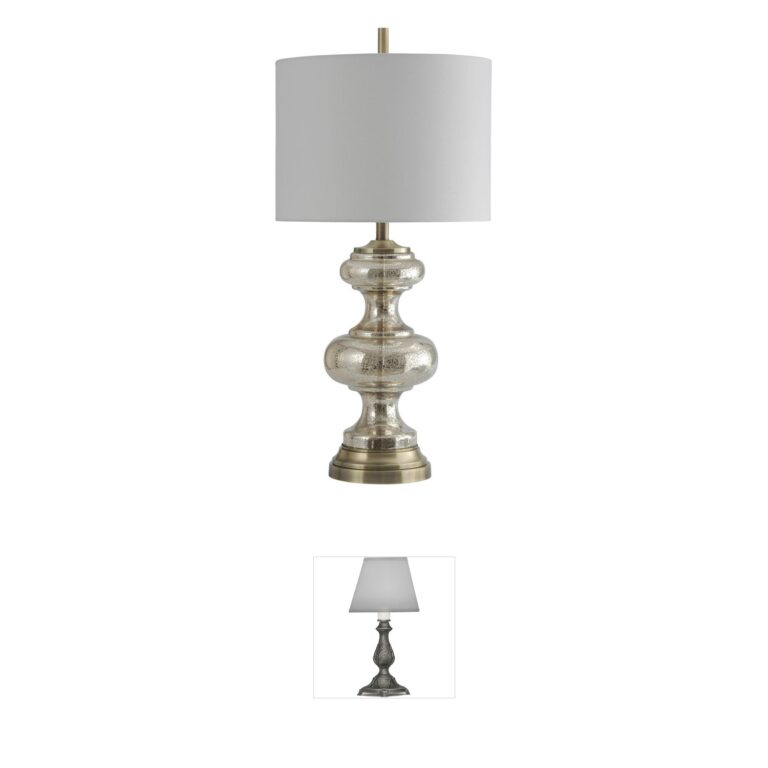 StyleCraft Signature Northbay Mercury Glass Table Lamp