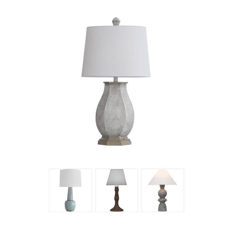 StyleCraft Home Collection Signature Basilica Sky Table Lamp