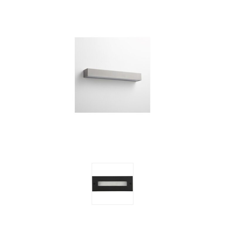 Oxygen Lighting Maia Collection Grey LED Outdoor Wall Sconce
