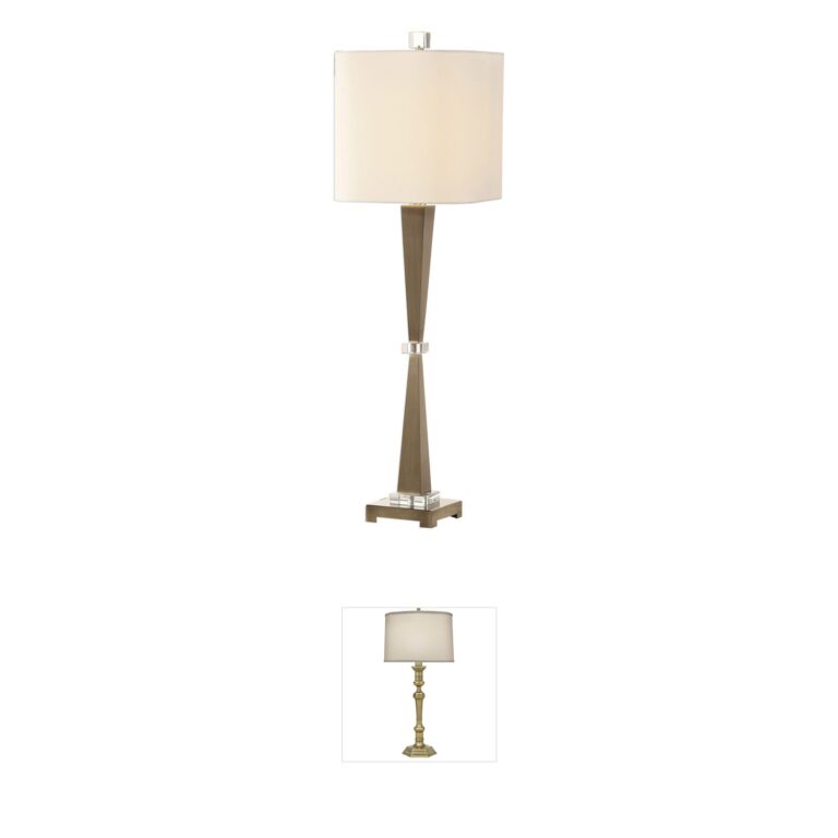 Uttermost Niccolai Crystal Table Lamp