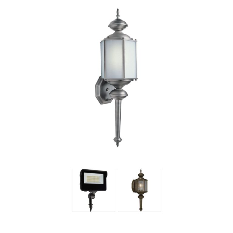 Forte Lighting Signature Collection Brass Outdoor Wall Lantern