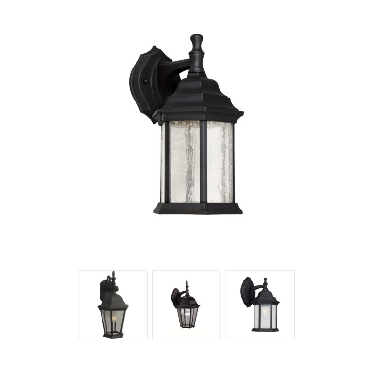 Forte Lighting Signature Aluminum Outdoor Wall Light