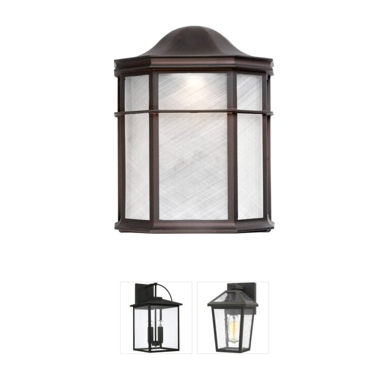 Forte Lighting Signature Collection Aluminum Outdoor Wall Light