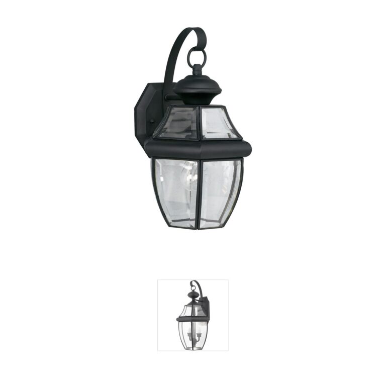 Forte Lighting Signature Collection Brass Outdoor Wall Lantern