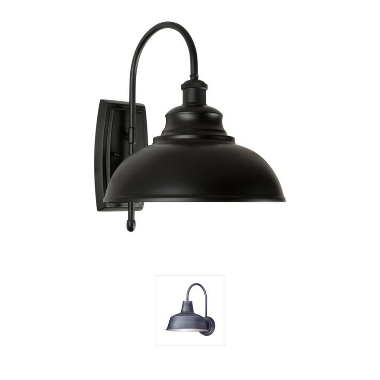 Forte Lighting Signature Steel Outdoor Wall Light