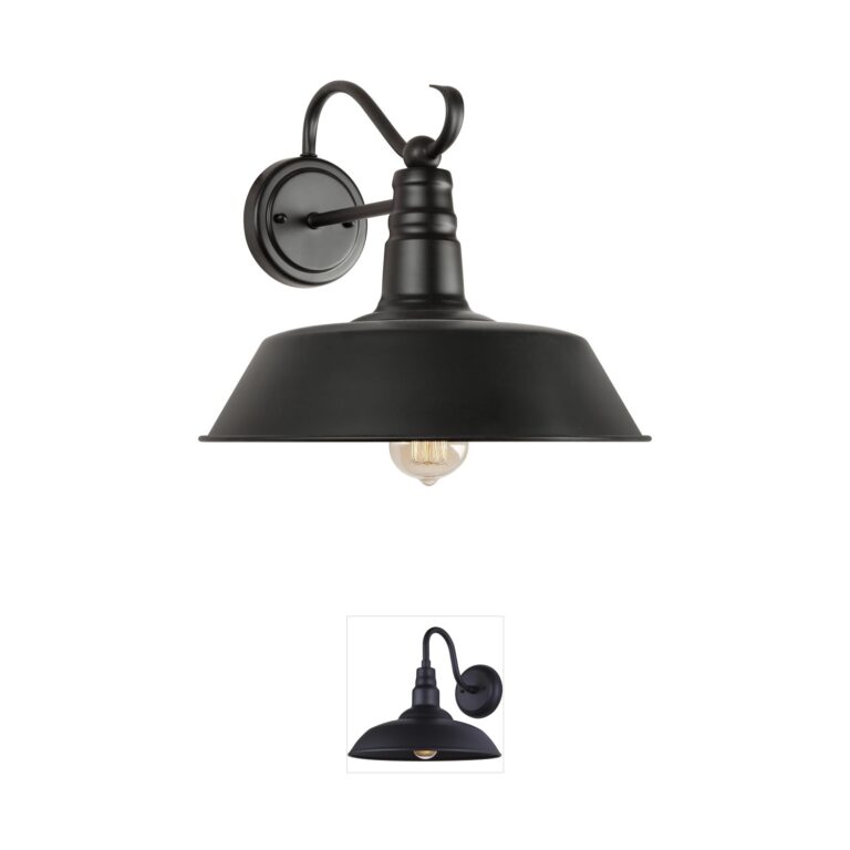 Forte Lighting Signature Steel Outdoor Wall Light