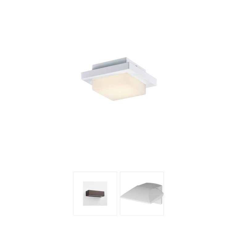 Arnsberg Hondo White LED Outdoor Wall Light