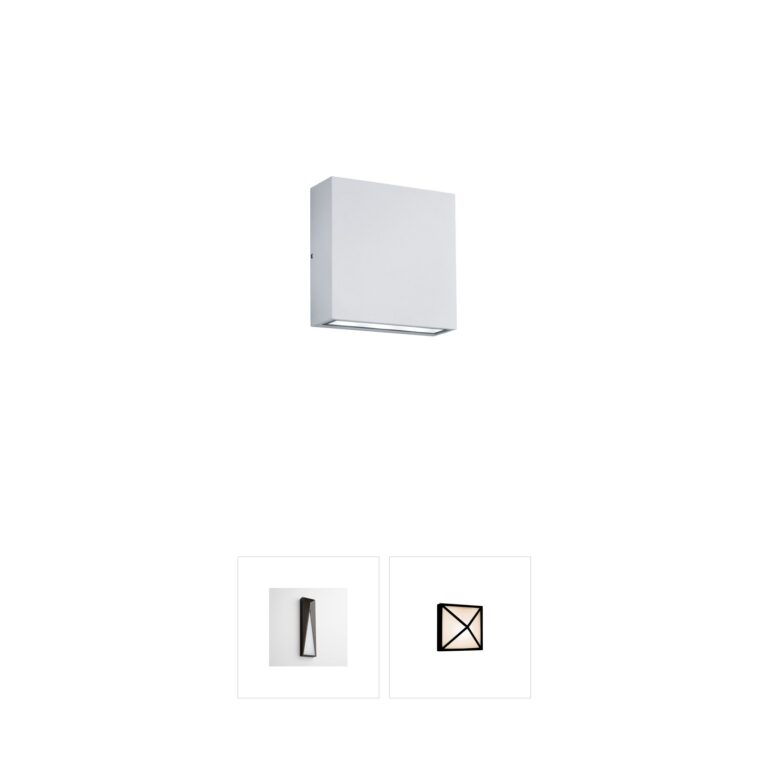 Arnsberg Thames White LED Outdoor Wall Light