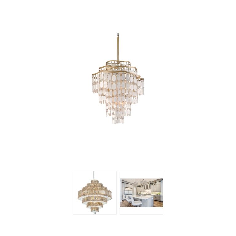 Corbett Lighting Dolce 12-Light Hand-Crafted Iron Pendant