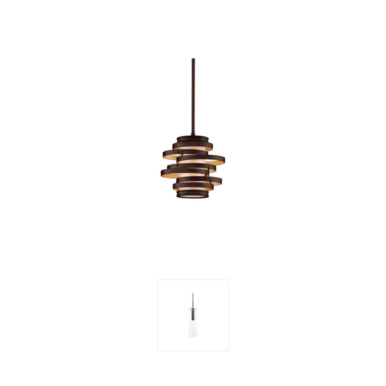 Corbett Lighting Vertigo Hand-Forged Iron Pendant