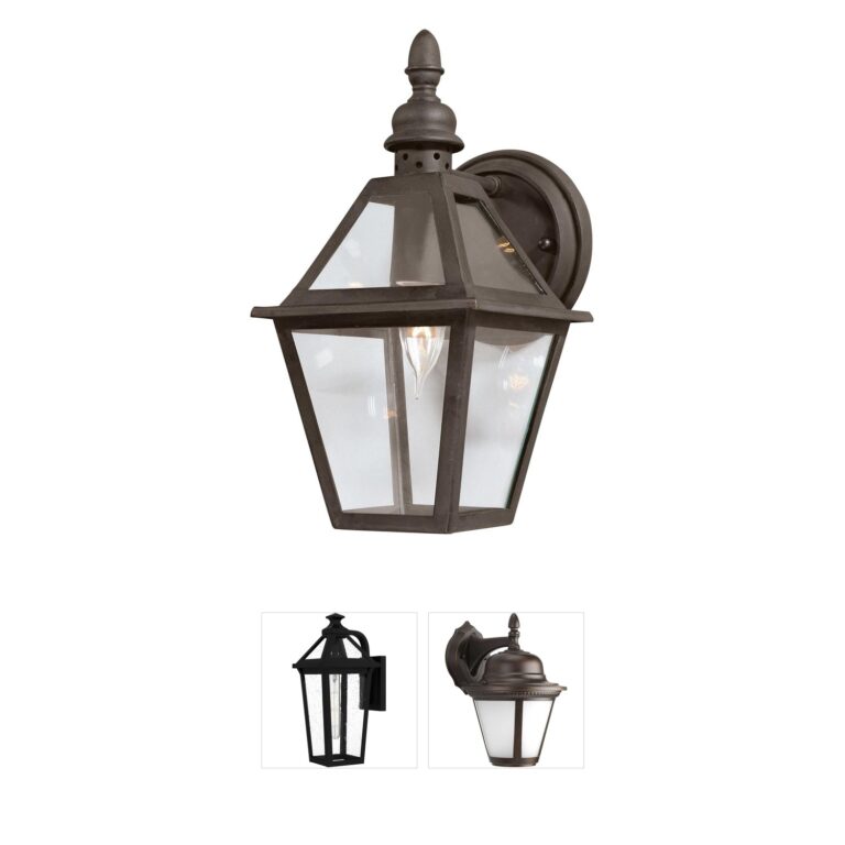 Troy Lighting Townsend Hand-Worked Iron Outdoor Wall Sconce
