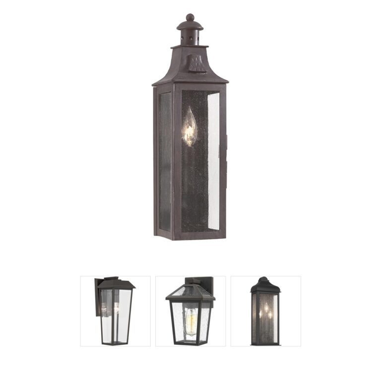 Troy Lighting Newton Hand-Forged Iron Outdoor Wall Sconce