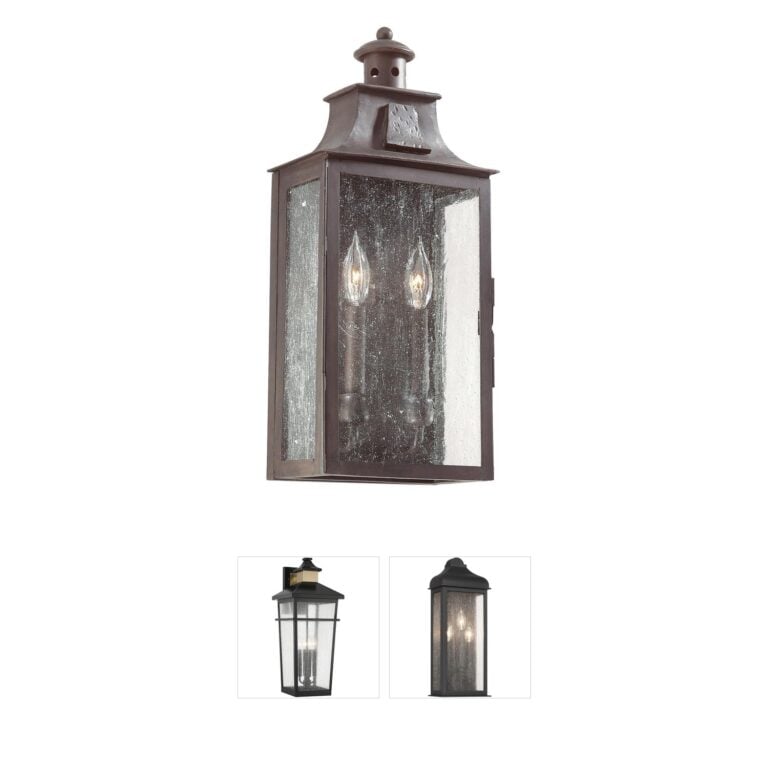 Troy Lighting Newton Hand Forged Iron Outdoor Wall Sconce