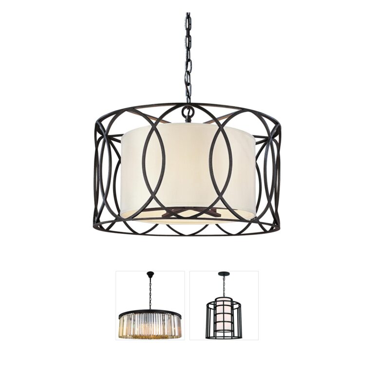 Troy Lighting Sausalito Hand-Worked Iron 5-Light Chandelier