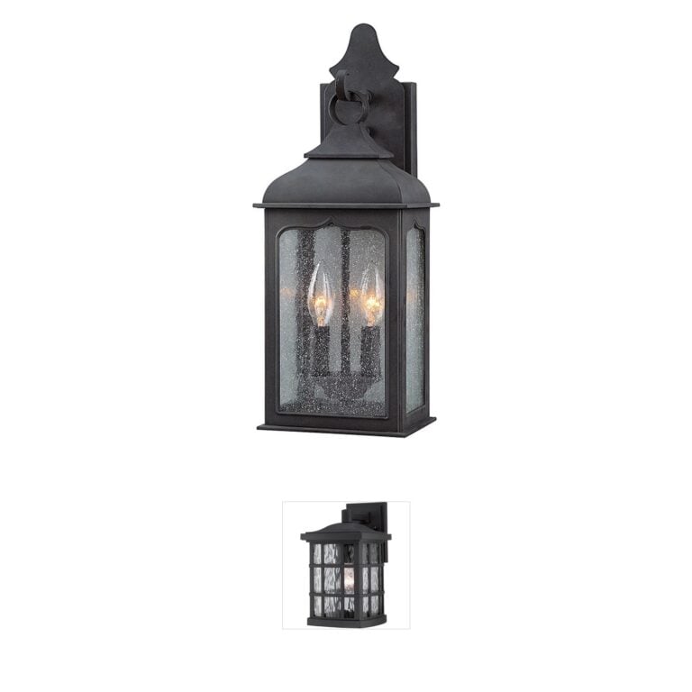 Troy Lighting Henry Street Hand-Forged Iron Outdoor Wall Light