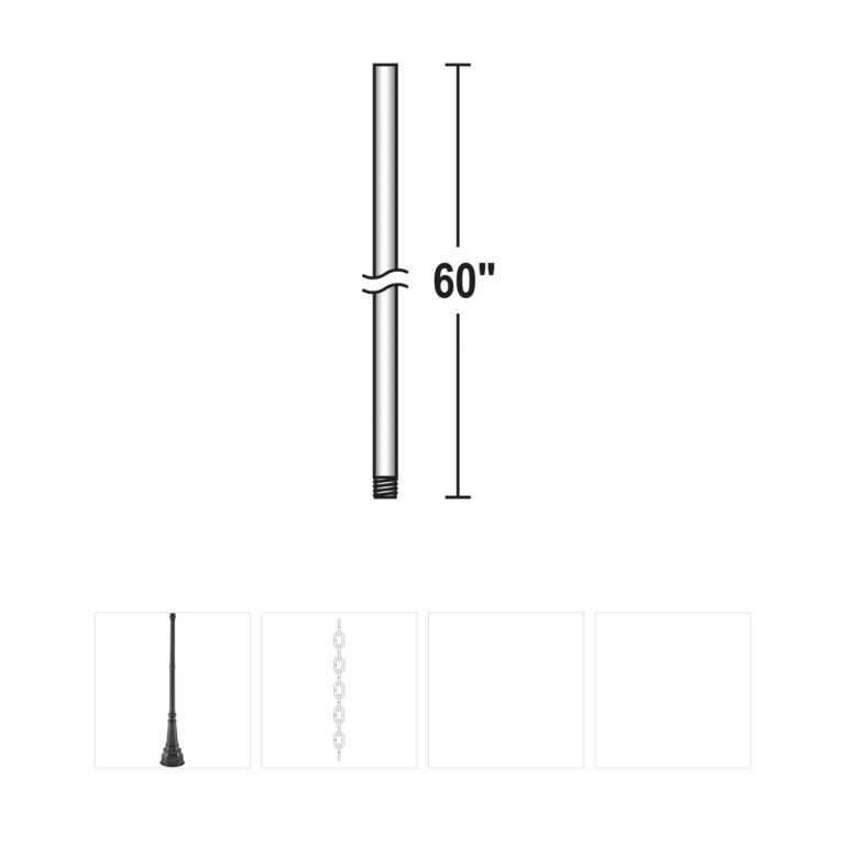 Minka-Aire Aire Soft Brass Steel Outdoor Downrod