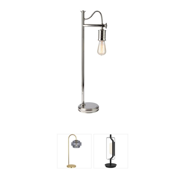 Lucas + McKearn Douille Steel Table Lamp