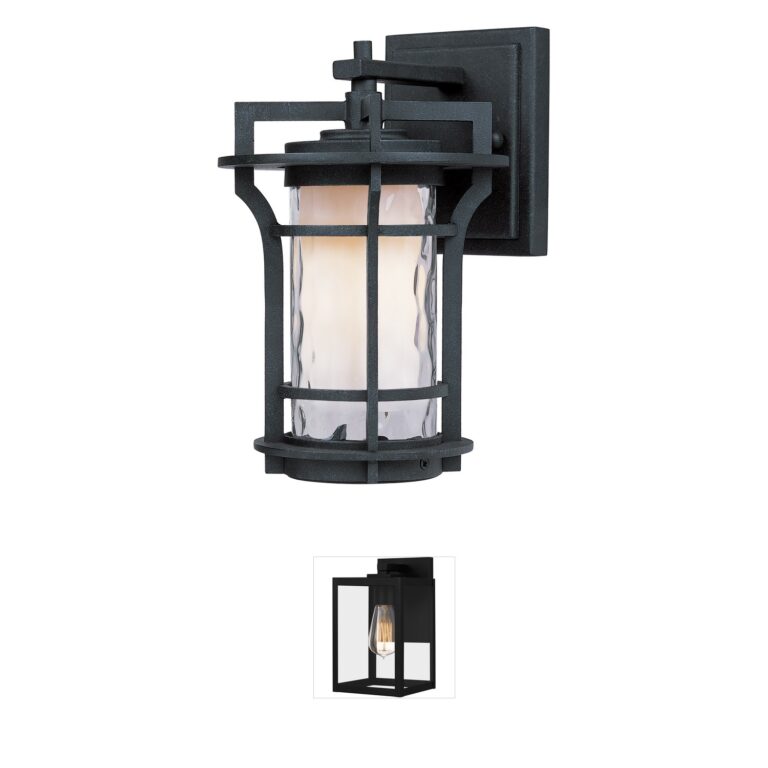 Maxim Lighting Oakville LED Black Oxide Outdoor Wall Lantern