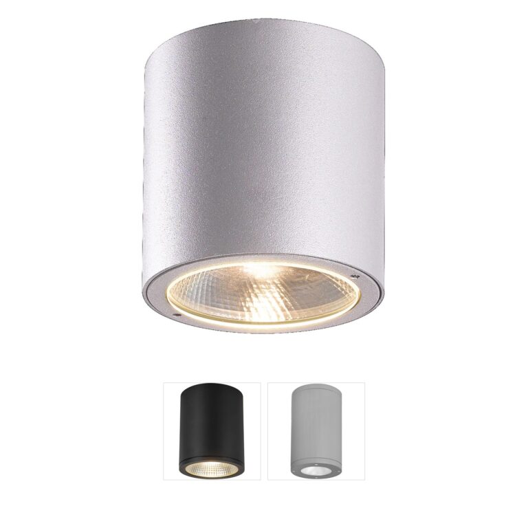Eurofase Sky Marine Grey Aluminum LED Outdoor Flush Mount