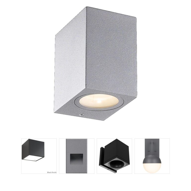 Eurofase Trek Marine Grey Integrated LED Outdoor Wall Light