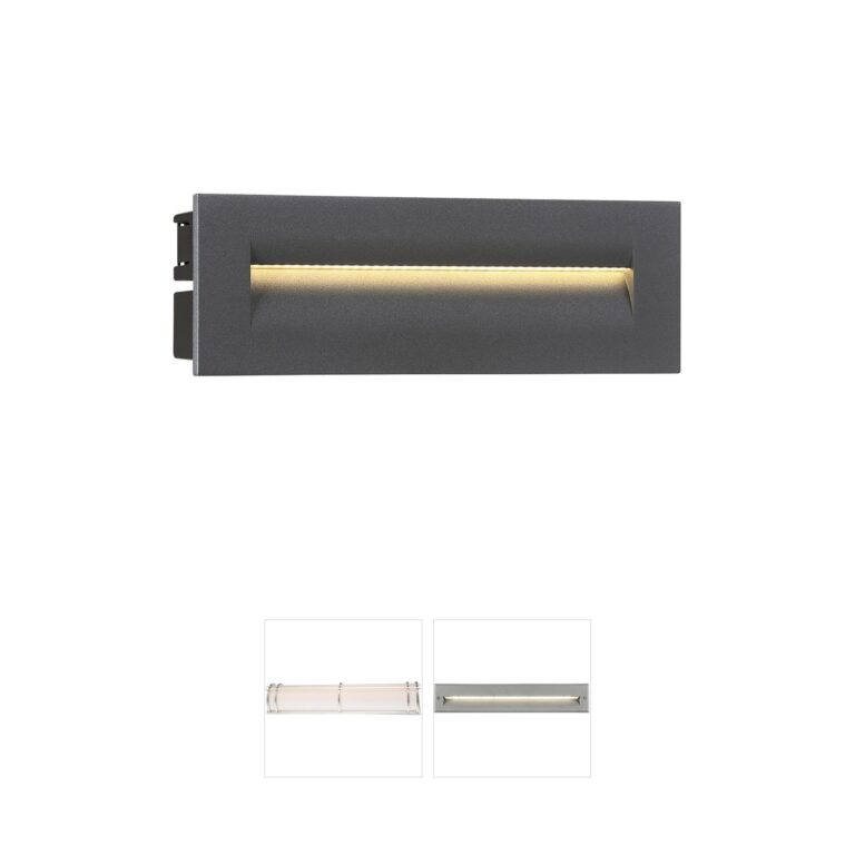Eurofase Odia Graphite LED Outdoor Wall Light
